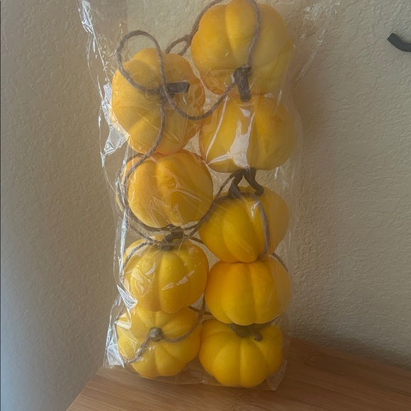 Pumpkin garland - Picture 1 of 3